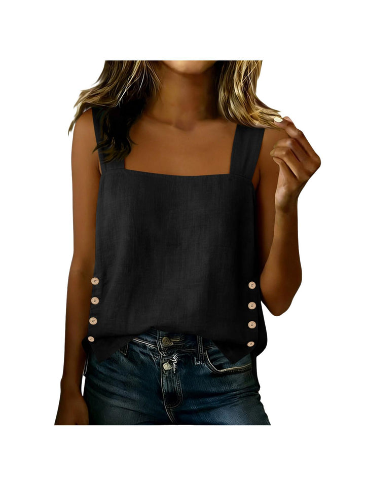 The Linen Tank Top