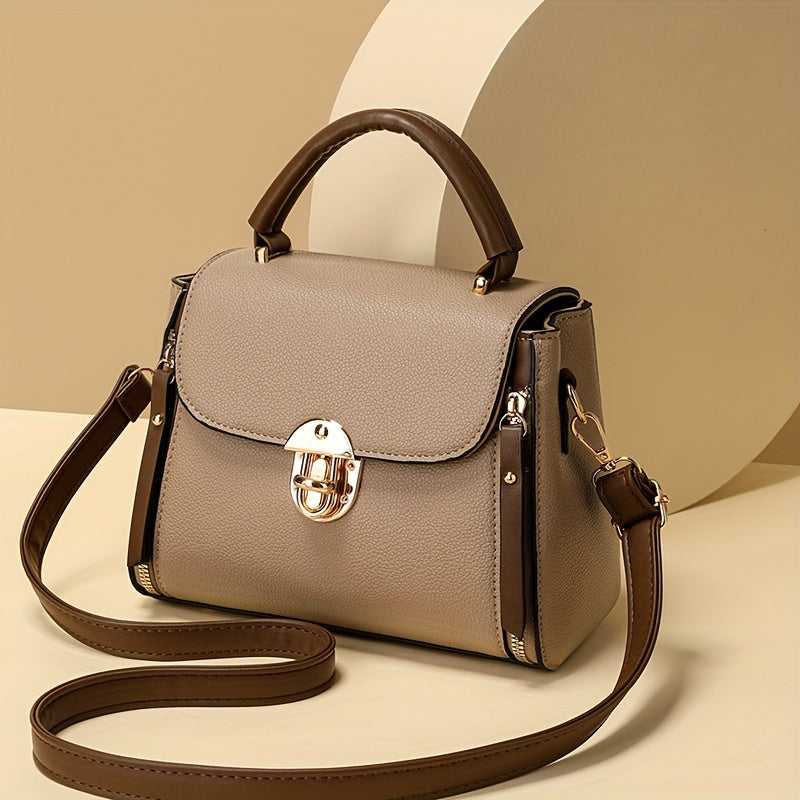 Autumn Lock Closure Handbag