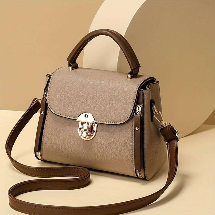 Autumn Lock Closure Handbag