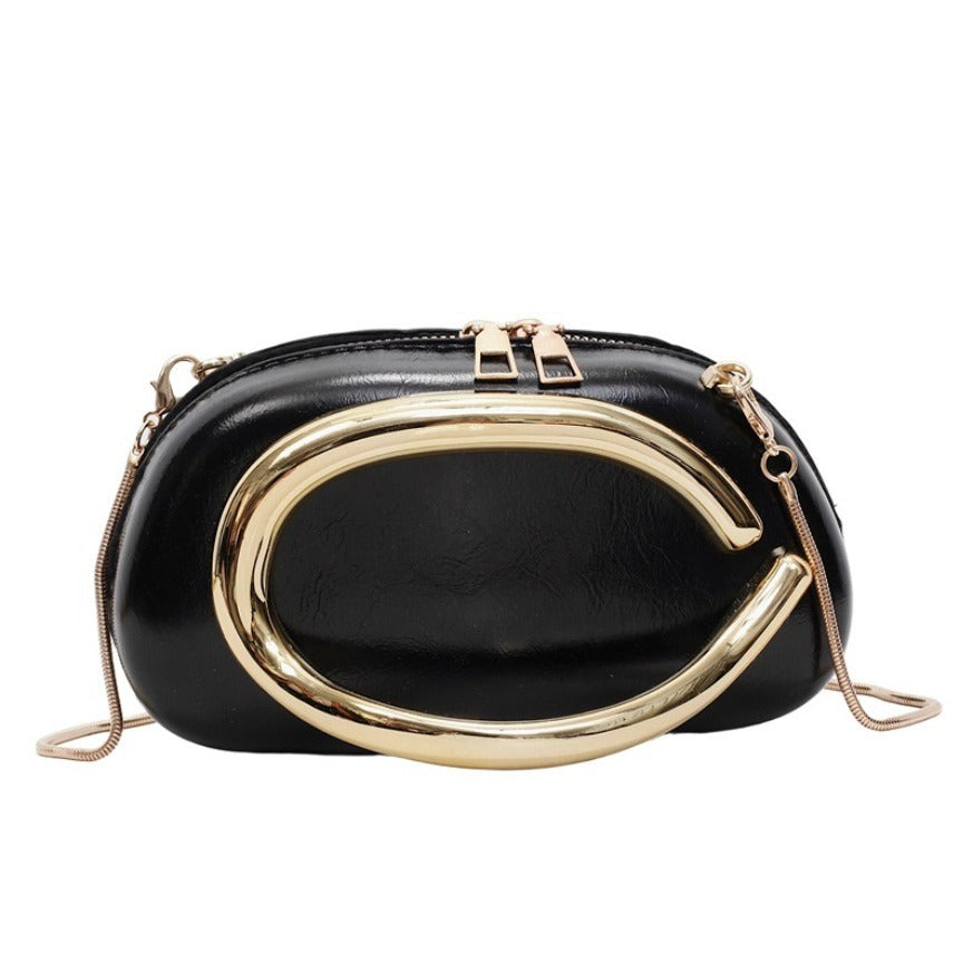 Selena Vintage Chain Bag – Elegant & Versatile Shoulder Clutch