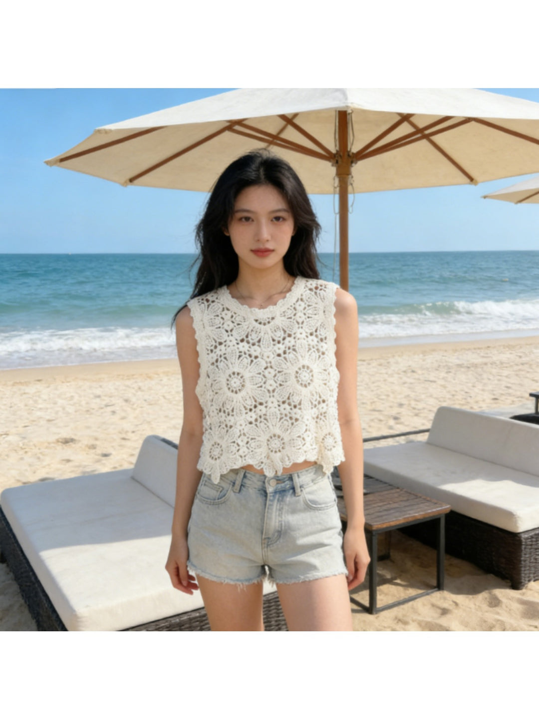 The Open-Front Crop Vest