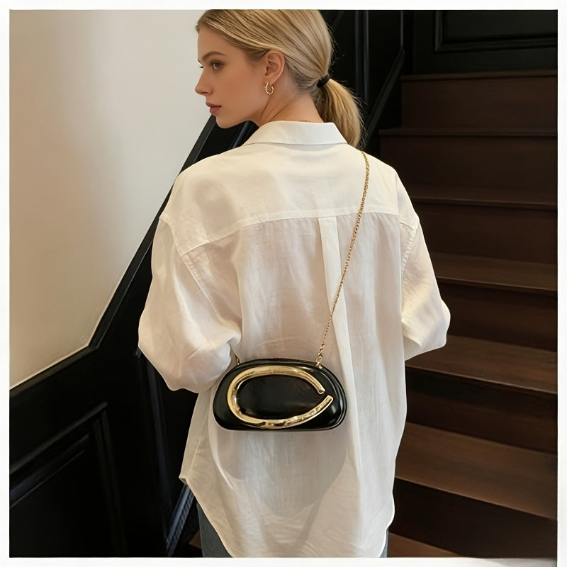 Selena Vintage Chain Bag – Elegant & Versatile Shoulder Clutch