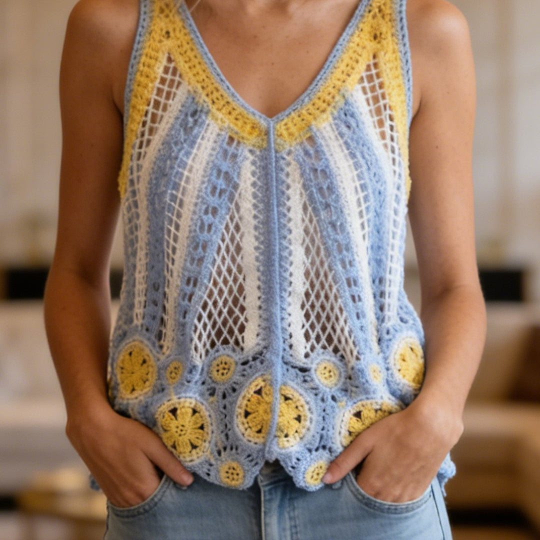 The Wool Fringe Tank Dress