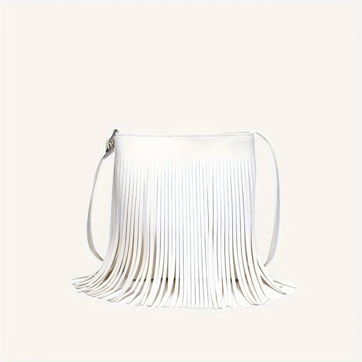 Boho Tassel Bucket Bag