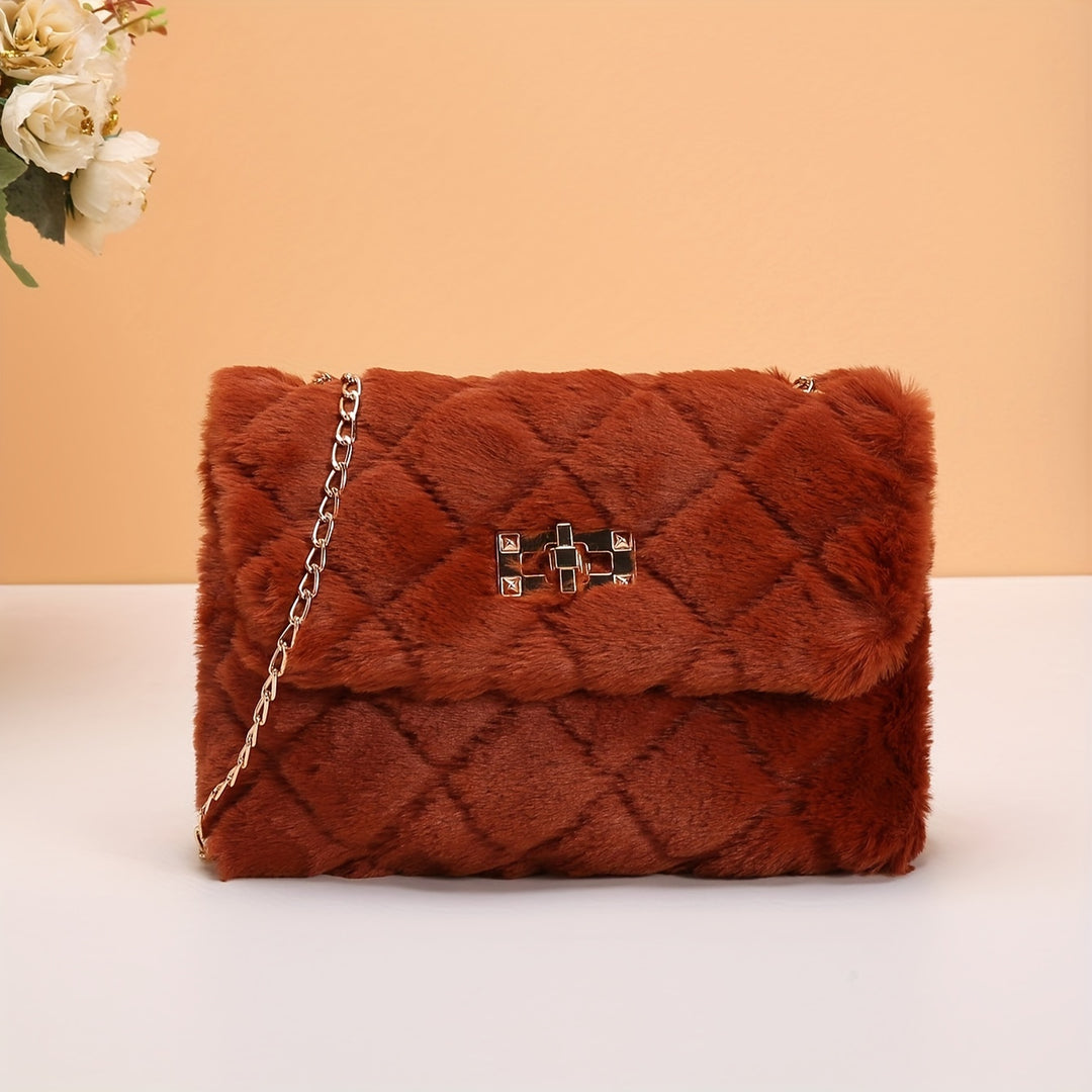 Nova Square Chain Crossbody Bag – Chic & Versatile