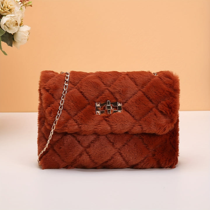 Nova Square Chain Crossbody Bag – Chic & Versatile