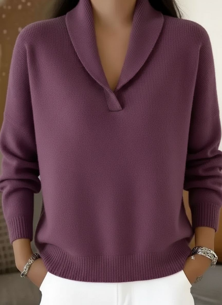 The Antonine V-Neck Sweater