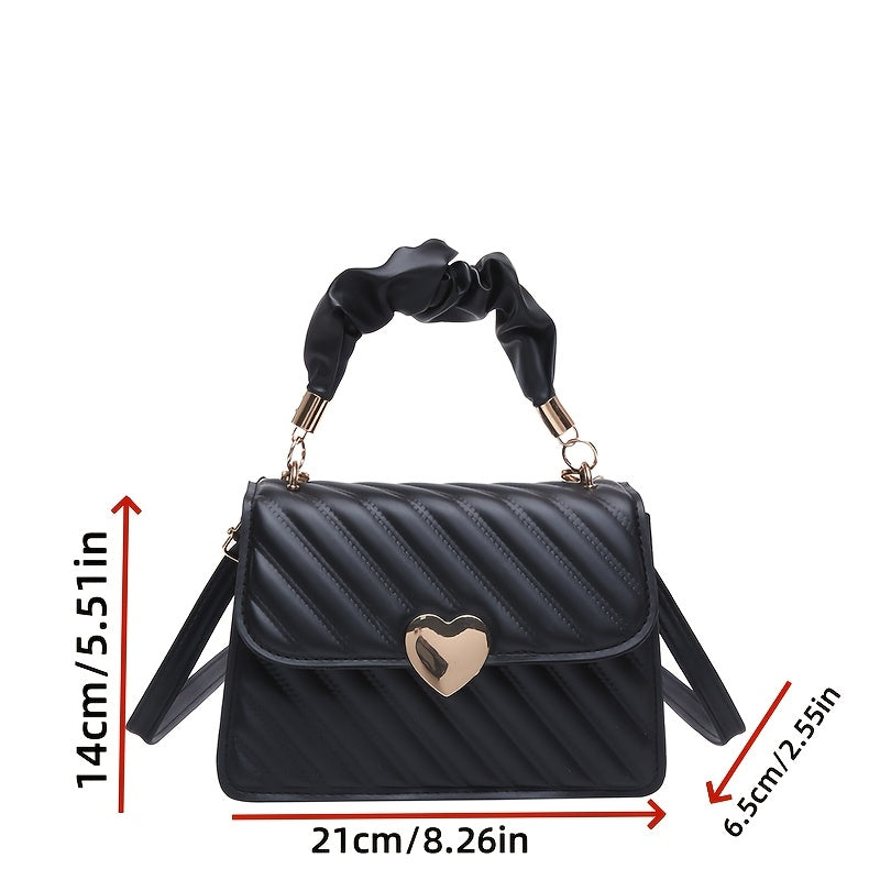 Heart Embossed Jelly Bag