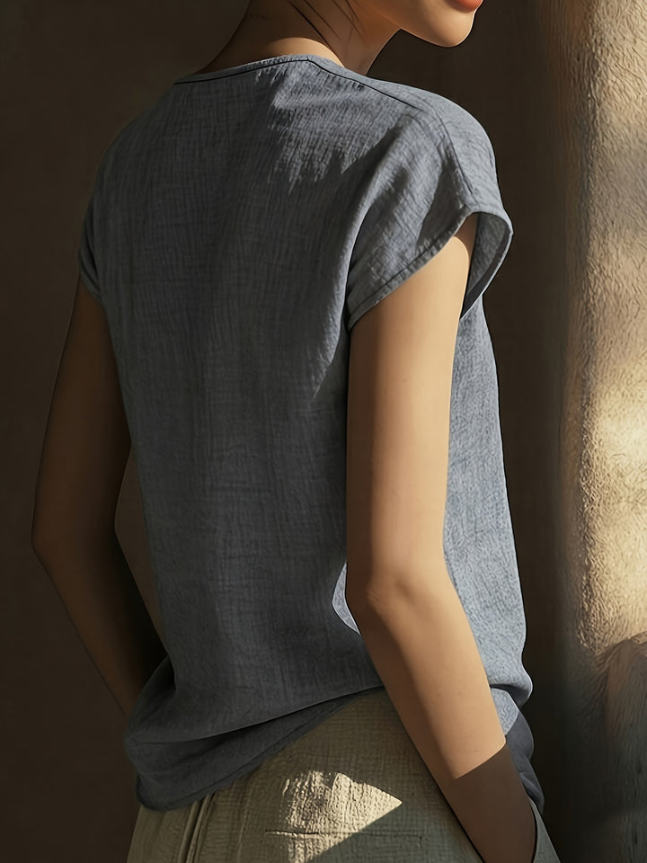 The Lace V-Neck Blouse