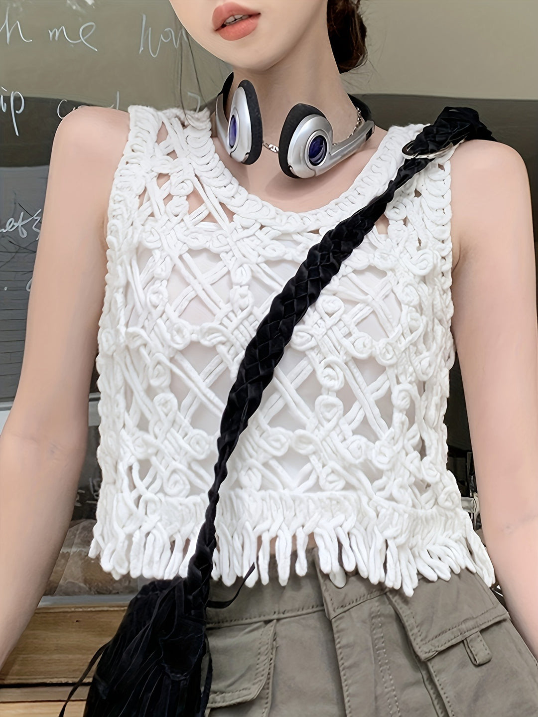 The Lace Cut-Out Tank