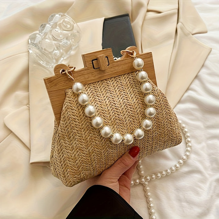 Classic Pearl Crossbody Bag