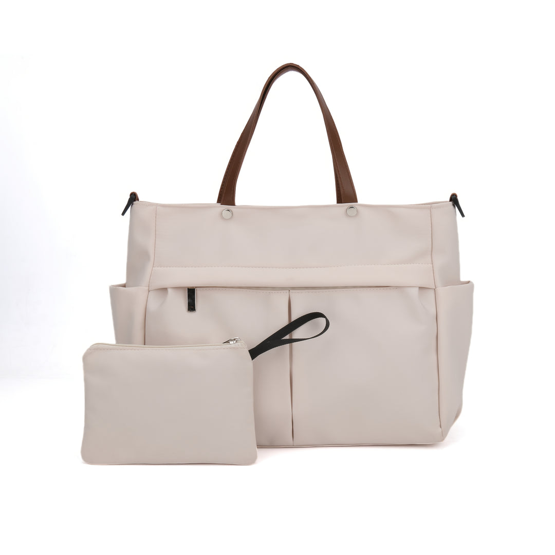 The Vera Tote — Casual Everyday Bag with Pouch