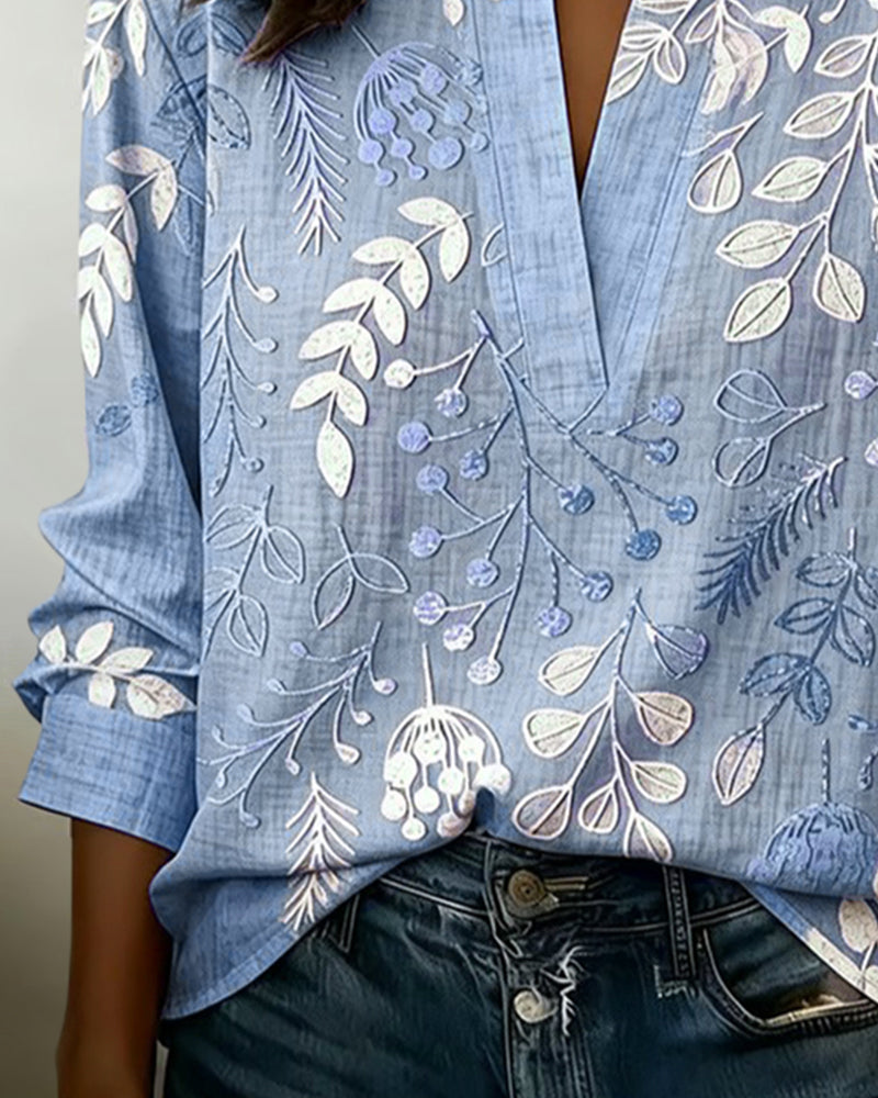 The Brielle Soft-Touch Blouse