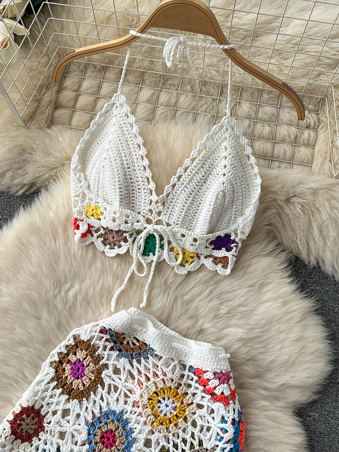 The Halter Bandeau & Skirt Set