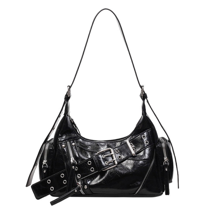 Raven Studded Crossbody Bag – Retro & Versatile