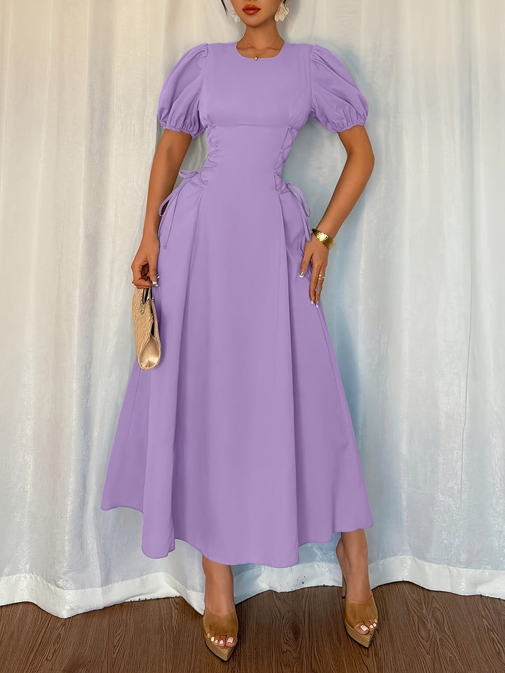 The Solina Drawstring Dress