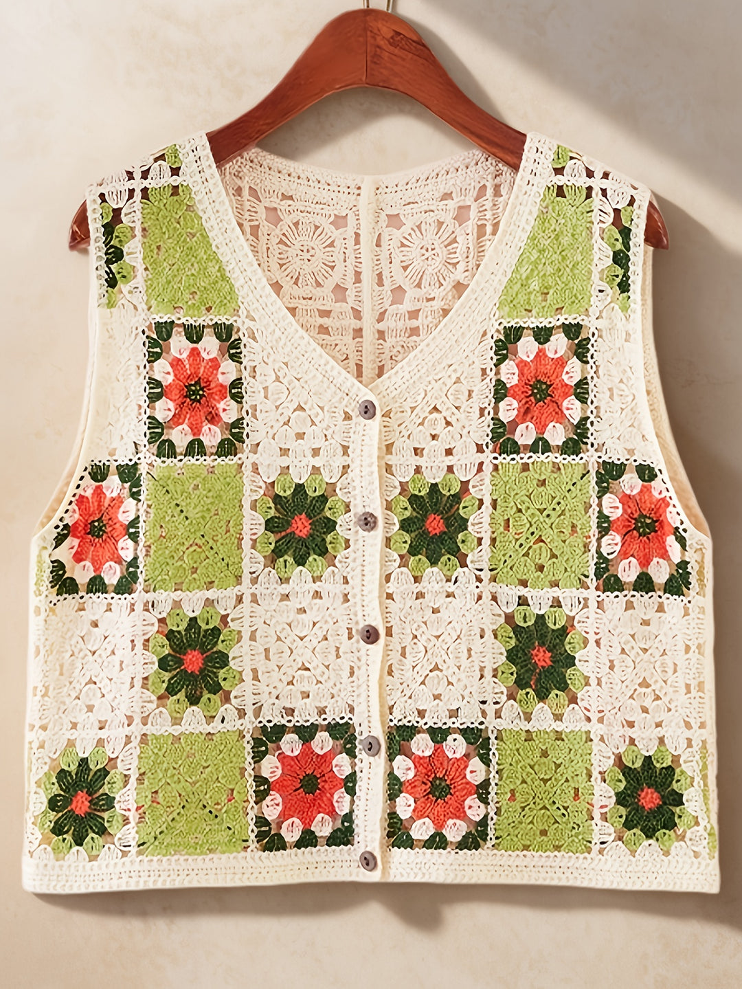 The Boho Embroidered Sleeveless Top