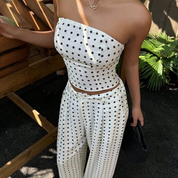 The Polka Dot Tube Top