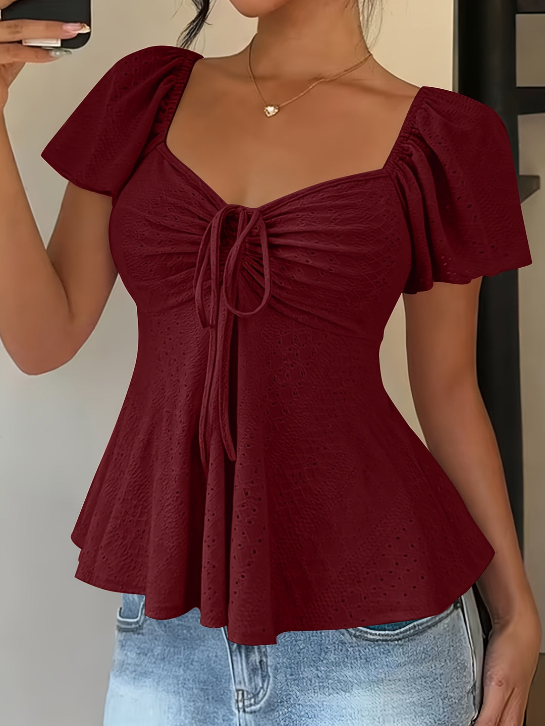 The Y2K V-Neck Top