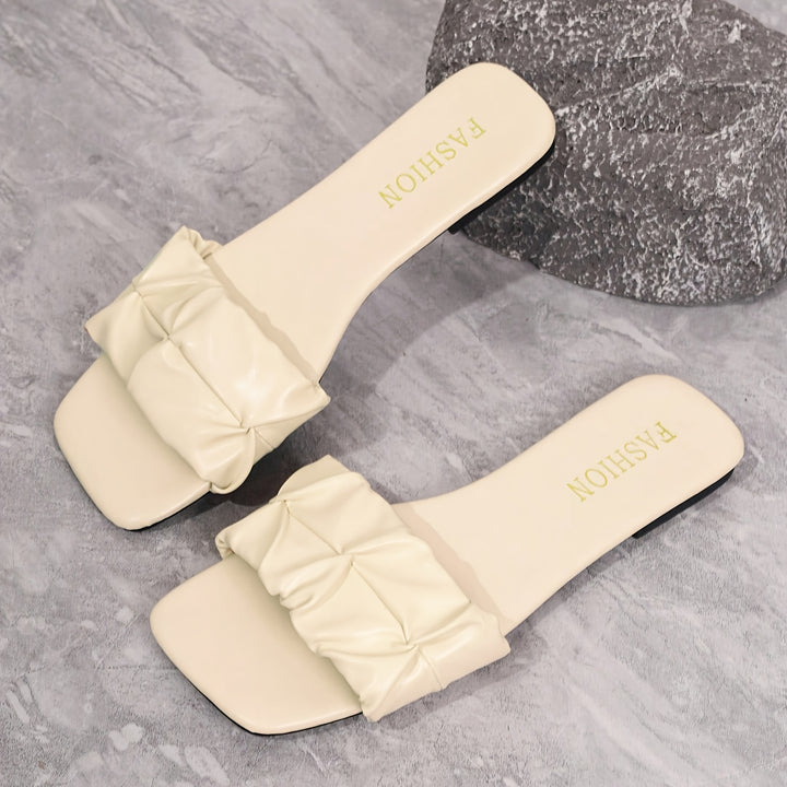 The Elegant Square-Toe Sandals