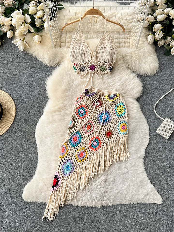 The Halter Bandeau & Skirt Set