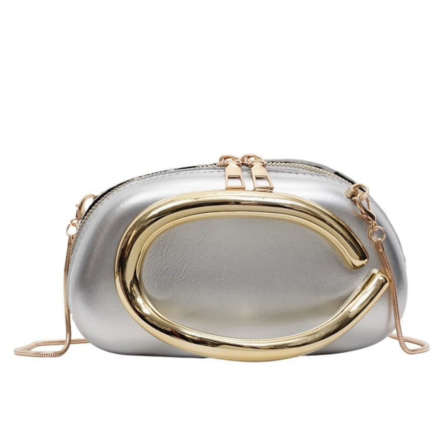 Selena Vintage Chain Bag – Elegant & Versatile Shoulder Clutch