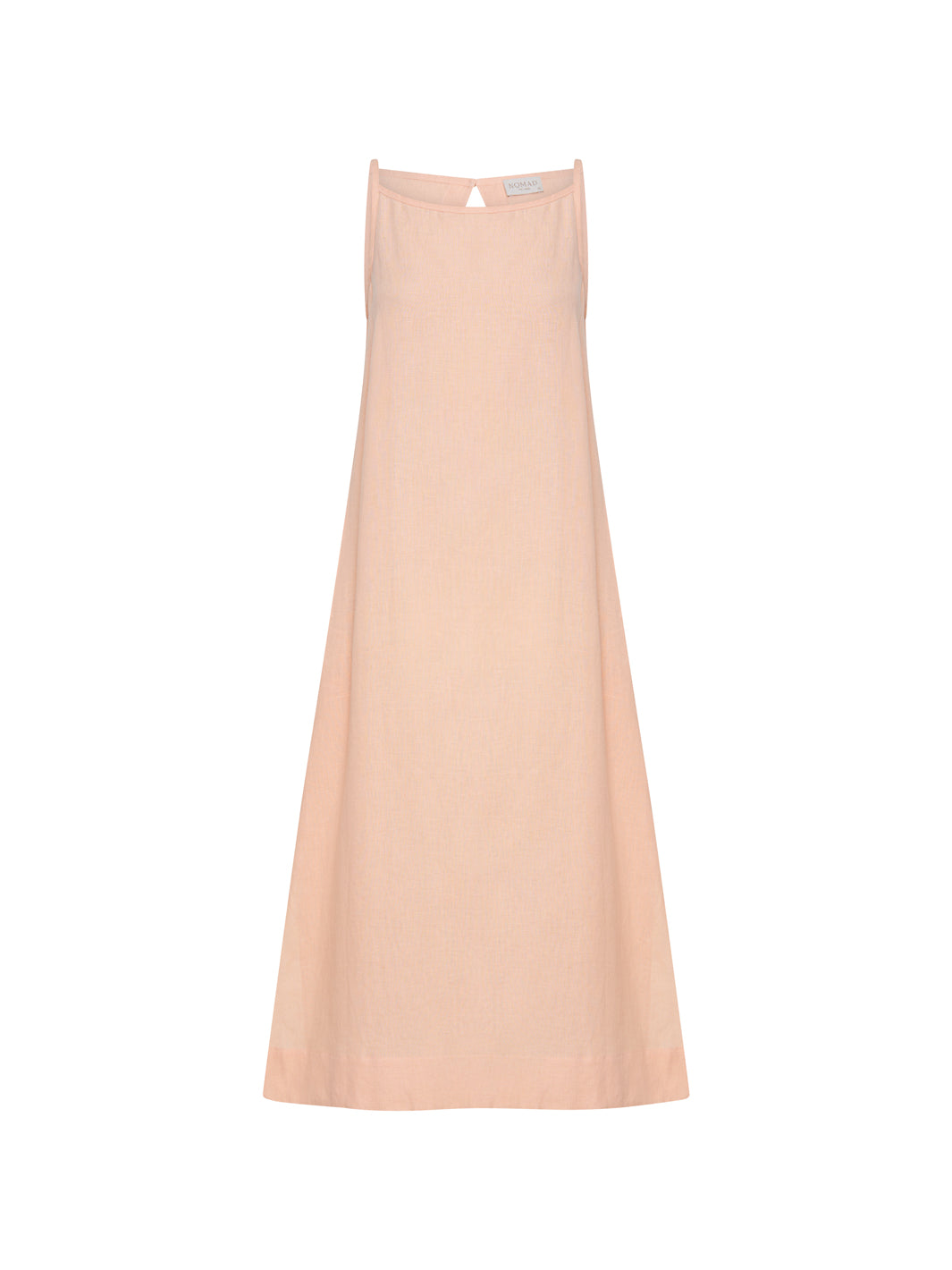 The Peony French Linen Midi — Effortless Summer Silhouette