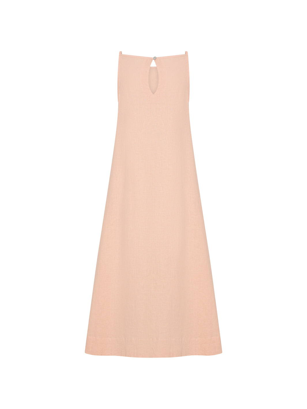 The Peony French Linen Midi — Effortless Summer Silhouette