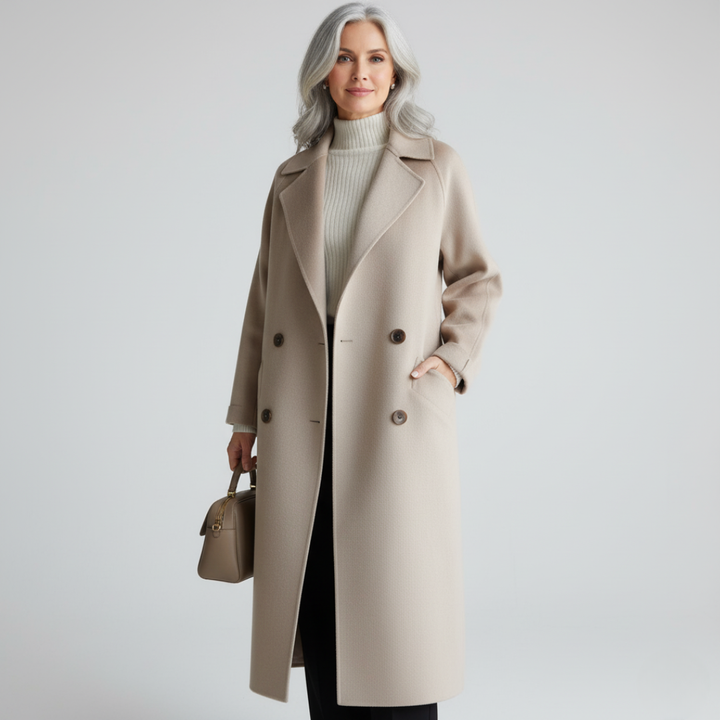 The Elise Draped Coat