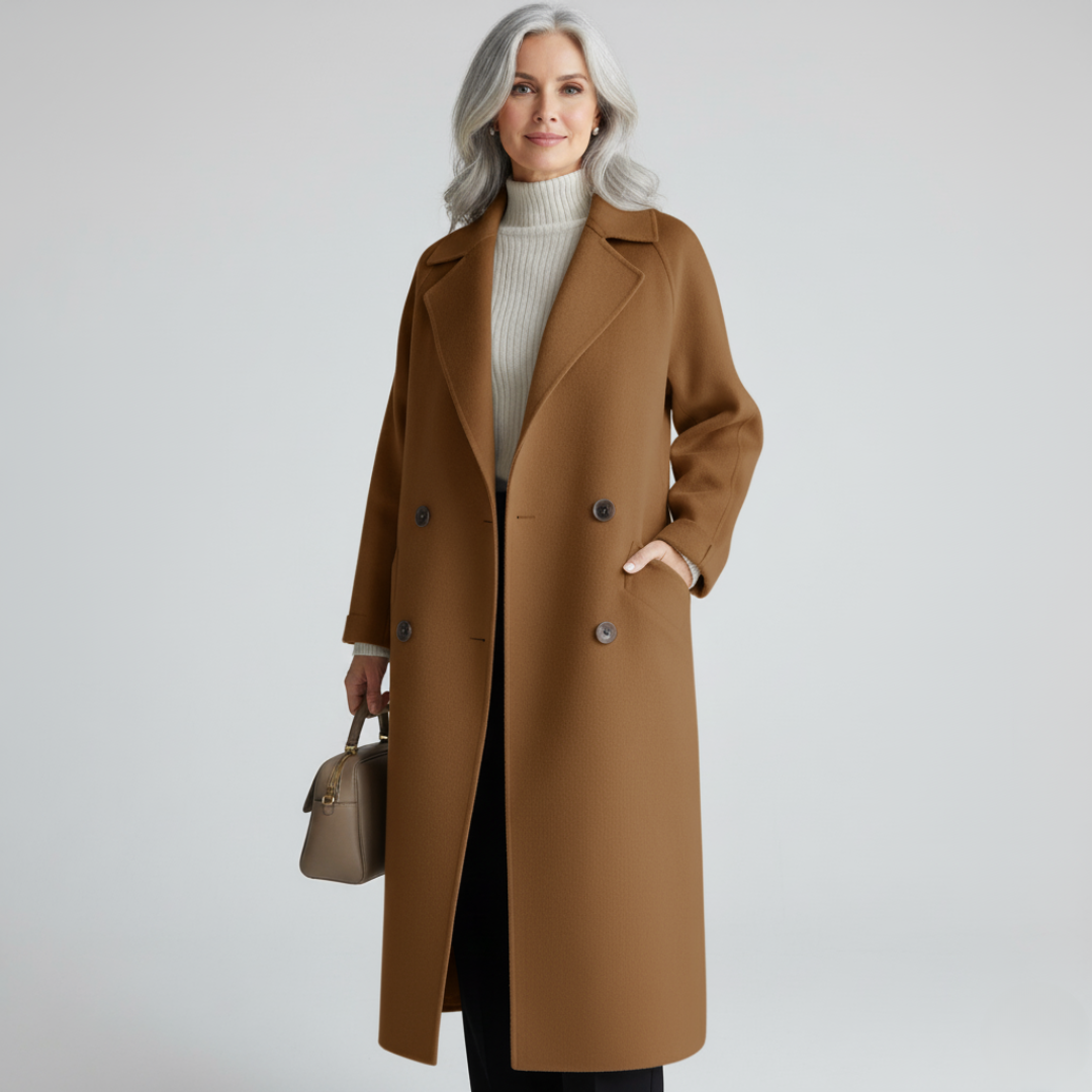 The Elise Draped Coat