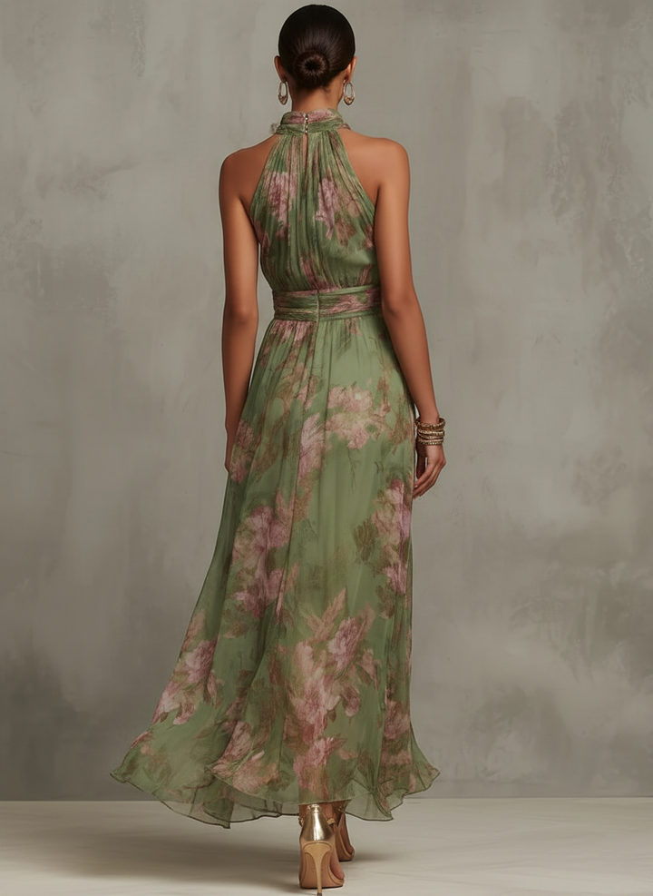 The Isolde Halter Dress
