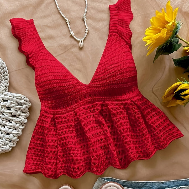 Cinched Waist Top — Flattering Summer Blouse