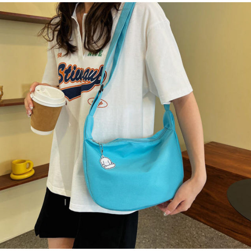 Kawaii Crescent Crossbody Bag