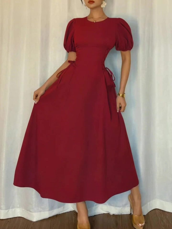 The Solina Drawstring Dress