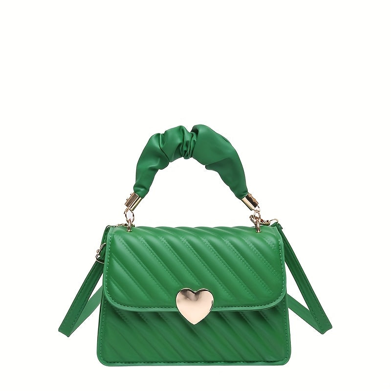 Heart Embossed Jelly Bag