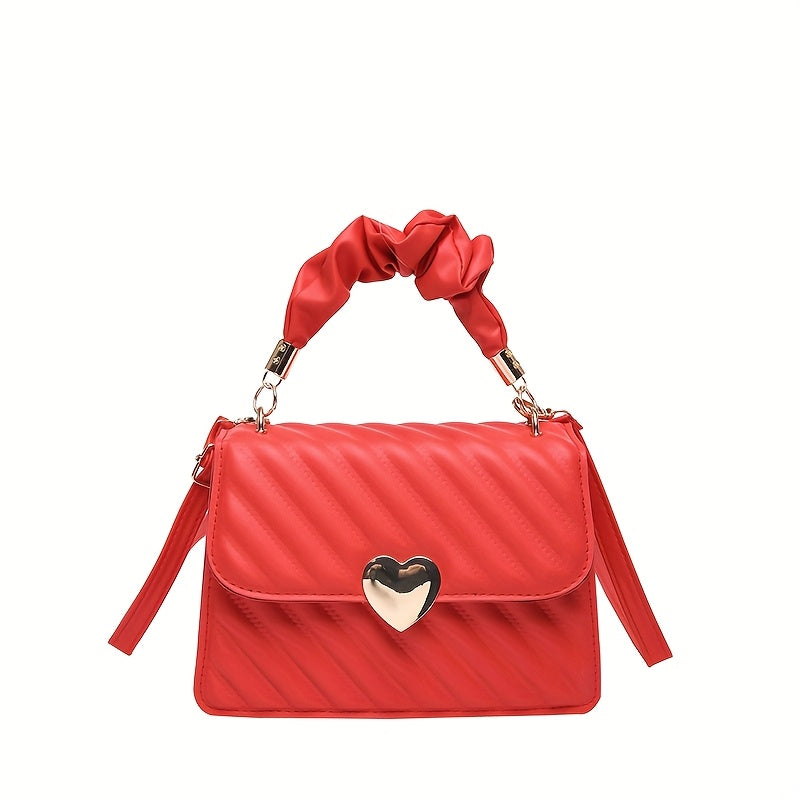 Heart Embossed Jelly Bag