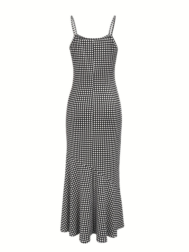 Plaid Picnic Dress — Vintage Cottagecore Mini