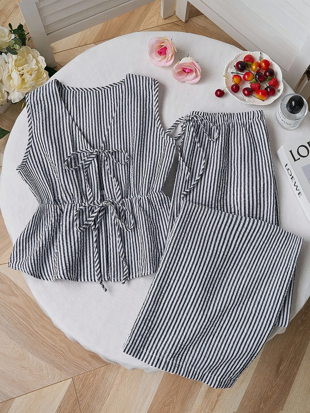 The Elegant Crew Neck Set