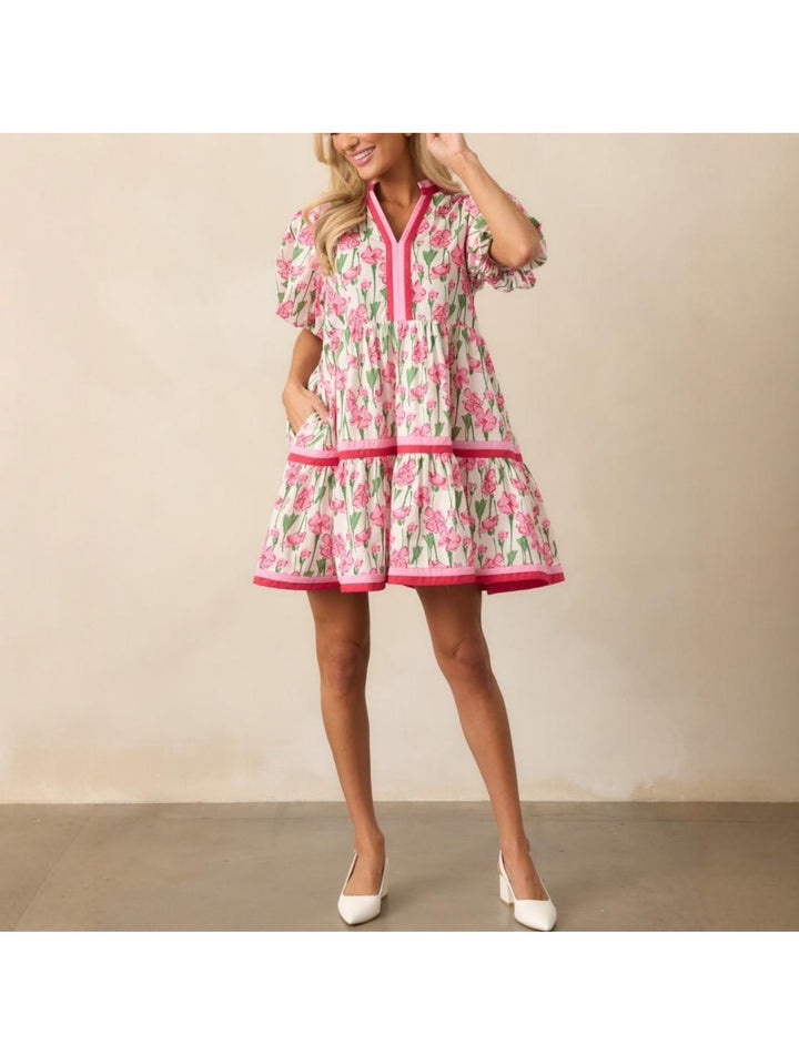The Retro Print Day Dress