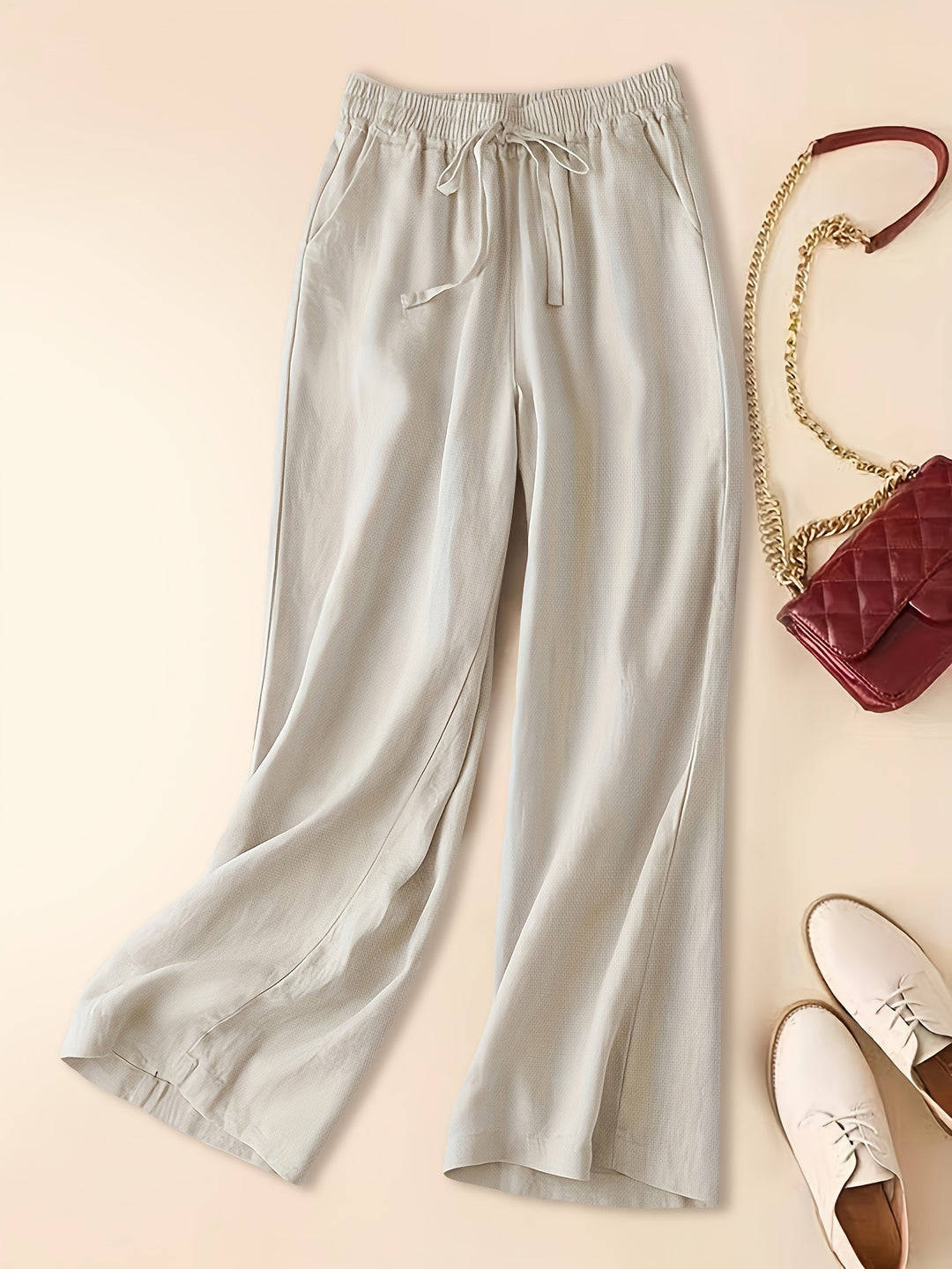 Riviera Wide-Leg Linen Pants — Everyday Capsule