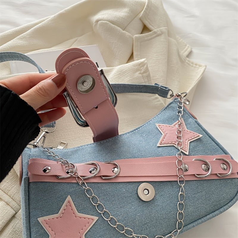 Stella Star Nylon Shoulder Bag – Sweet & Versatile