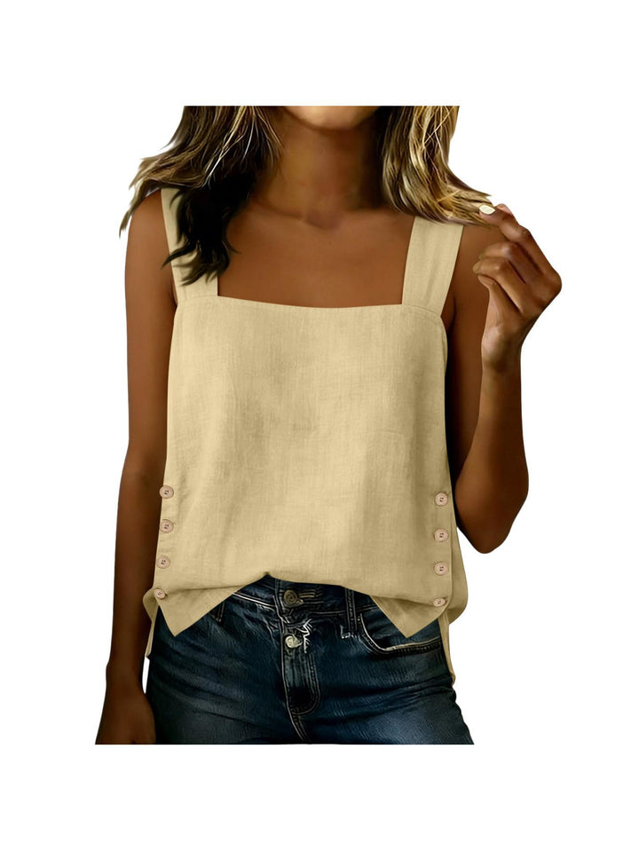 The Linen Tank Top