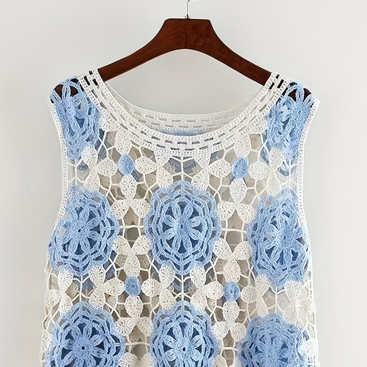 The Hollow-Out Sleeveless Top