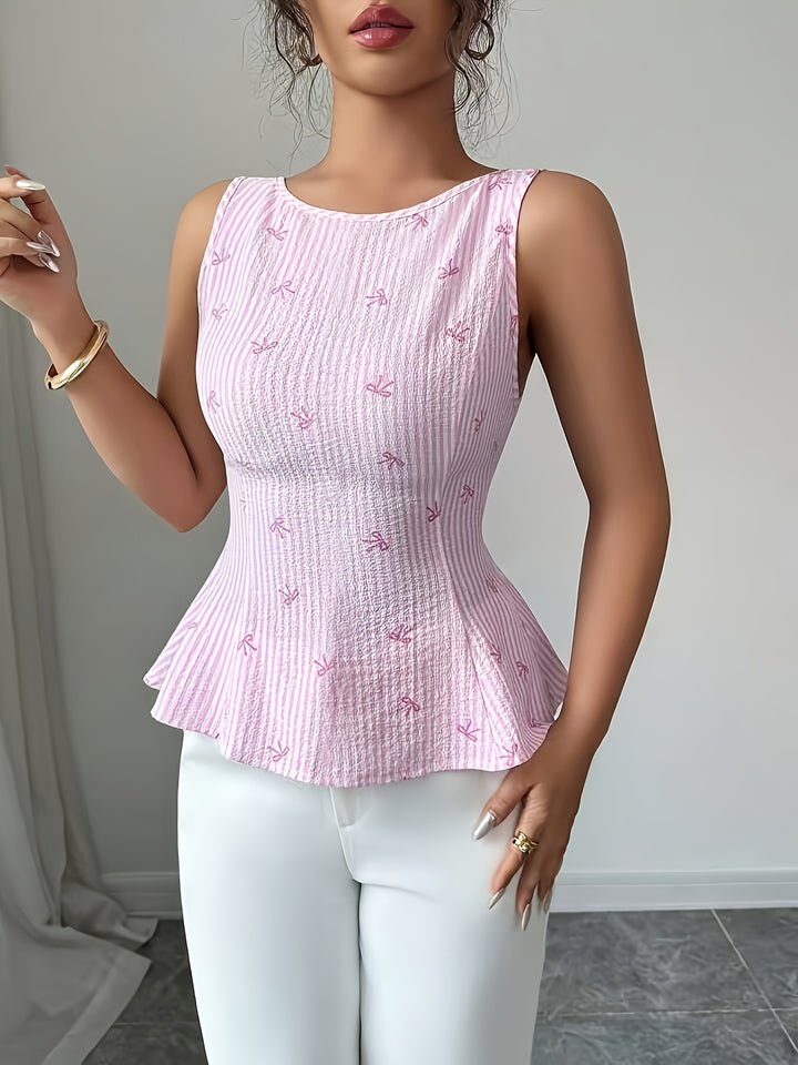 The Pink Butterfly Blouse