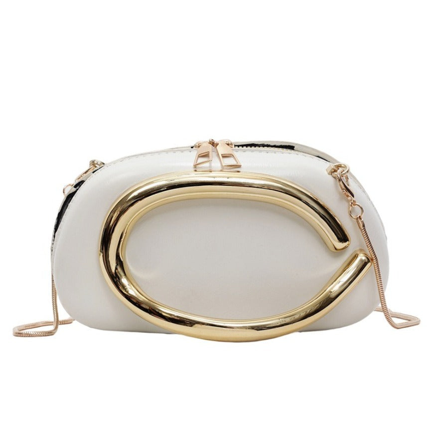 Selena Vintage Chain Bag – Elegant & Versatile Shoulder Clutch
