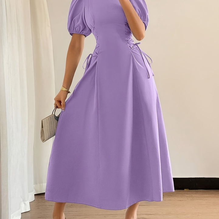 The Solina Drawstring Dress