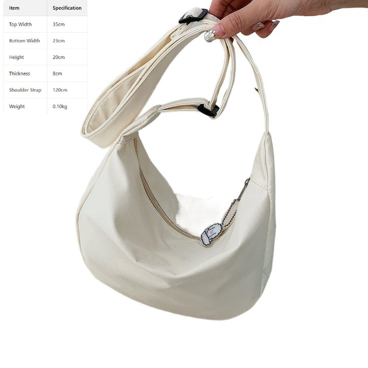 Kawaii Crescent Crossbody Bag