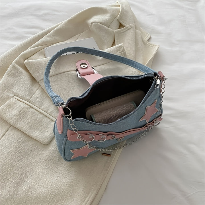 Stella Star Nylon Shoulder Bag – Sweet & Versatile