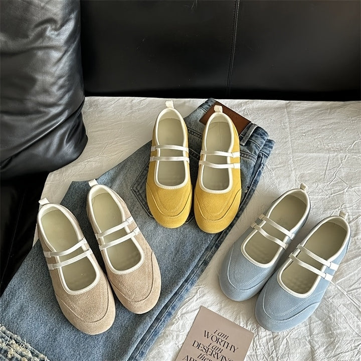 Mary Jane Ballet Flats — Retro Coquette Shoes