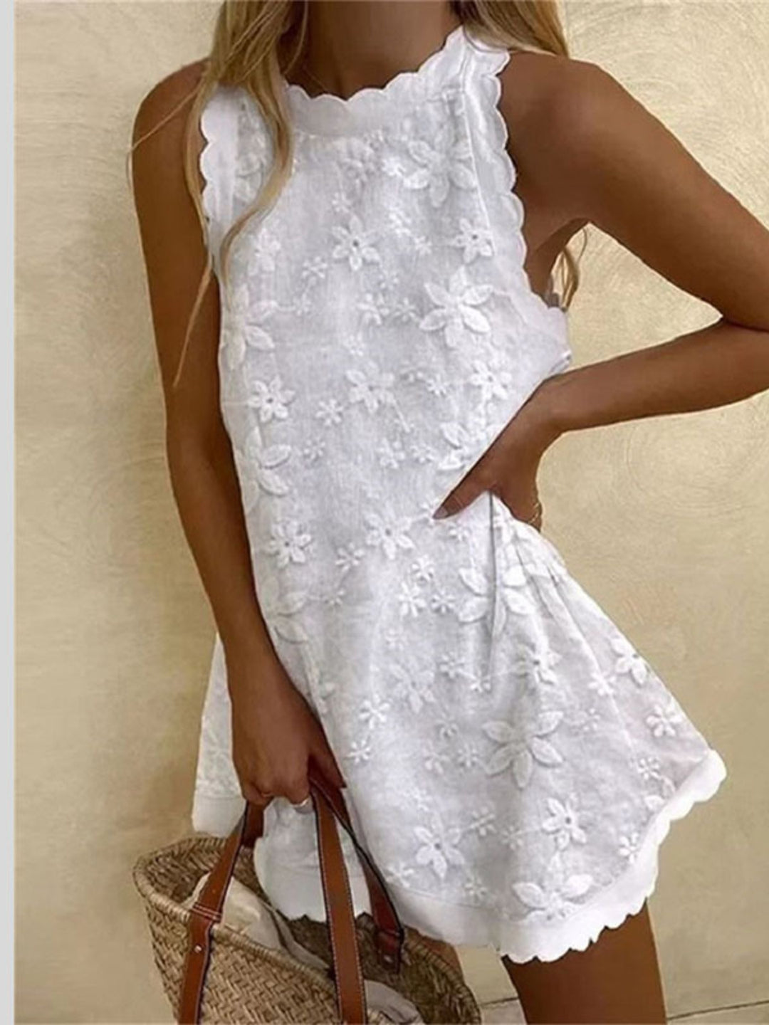 The White Lace Dress